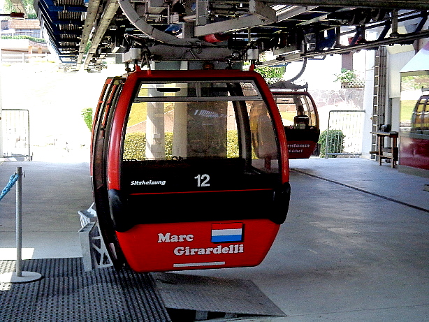 The gondola of Marc Girardelli