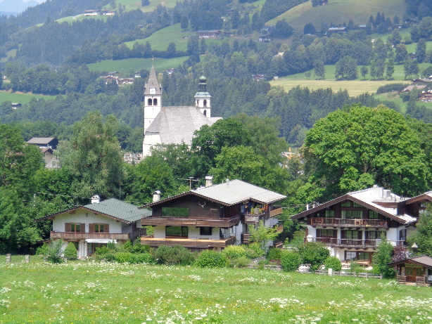 The church of Kitzbühel