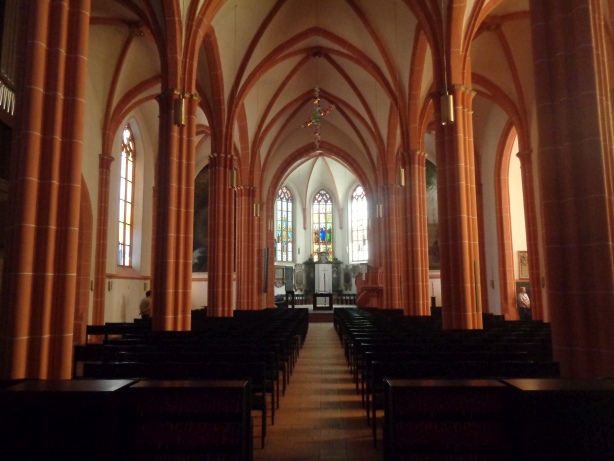 Inside if church of St. Peter