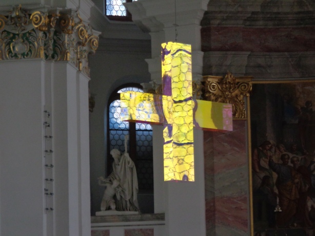Cross of Ludger Hinse in Jesuit church