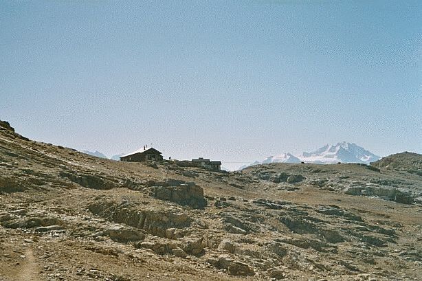The Lötschenpass hut (2690m)