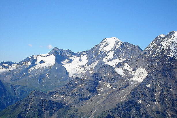 Tällihorn (3448m), Portjengrat (3653m), Weissmies (4017m)