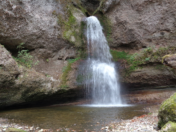 Waterfall of Rotache creek