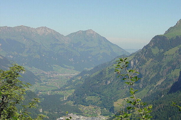 Kander valley and Niesen (2362m)