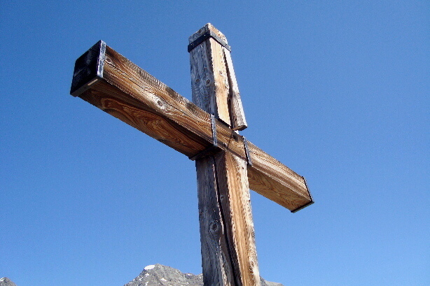 Summit cross of Jegihorn / Jägihorn (3206m)
