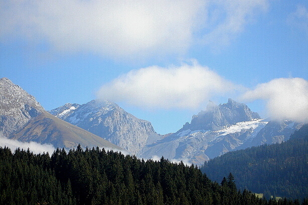 Schlossberg (3133m) and Gross Spannort (3198m)