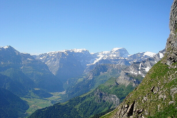 Bifertenstock (3419m), Piz Urlaun (3359m), Tödi (3614m), Gemsfairenstock (2972m)