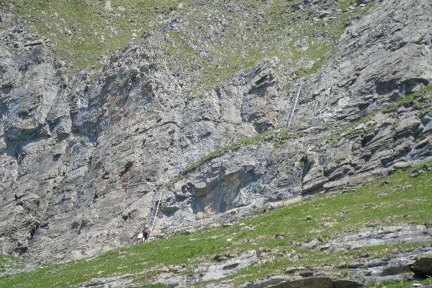 2 ladders on the descent