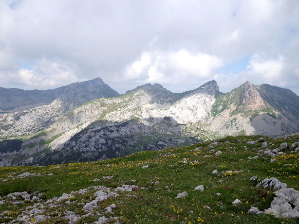 Hochiss (2299m), Spieljoch, Seekarlspitze (2261m), Rosskopf (2259m)