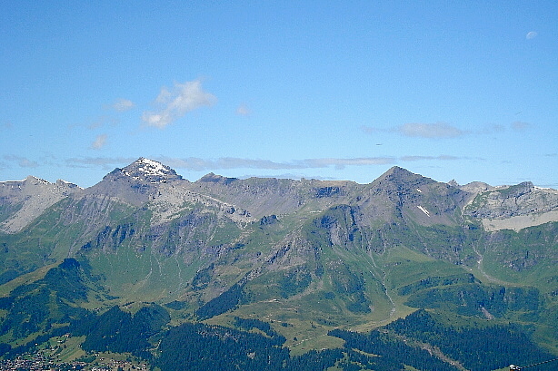 Schilthorn (2970m), Chilchflue (2833m), Bietenhorn (2756m)