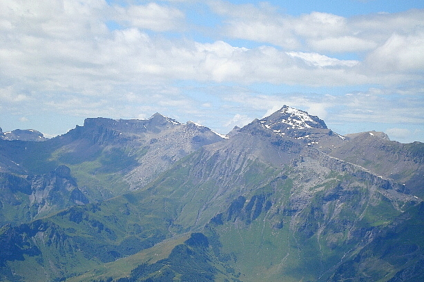 Bundstock (2756m), Hundshorn (2929m), Hundflue (2860m), Schilthorn (2970m)