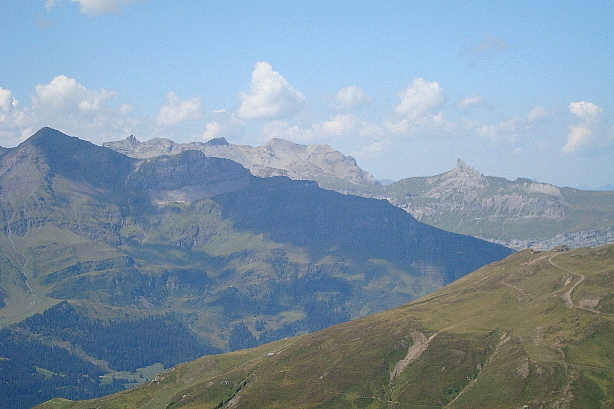 Bietenhorn (2756m), Schwalmere (2777m), Lobhörner (2566m)