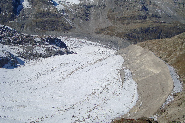 Pers glacier and Morteratsch glacier