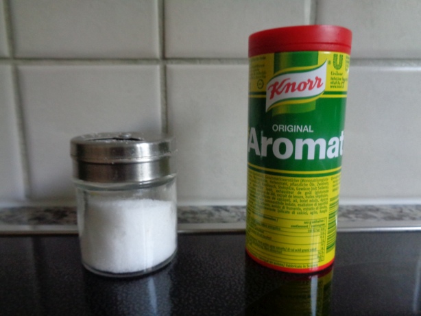 Some salt and Aromat