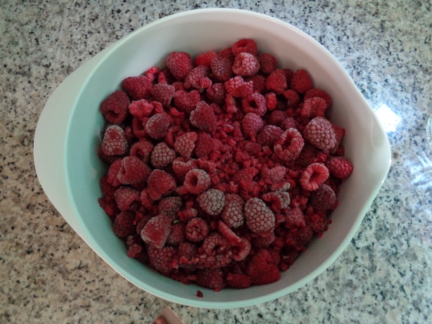 1.5 kilo of raspberries ...