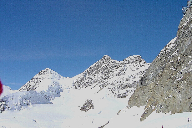 Rottalhorn (3969m) and Jungfrau (4158m)