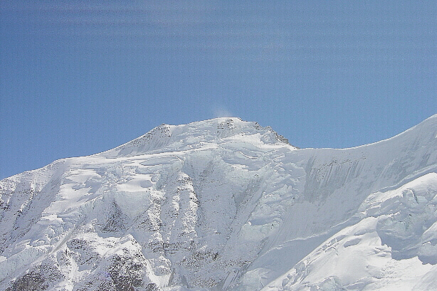 Aletschhorn (4193m) from Grosser Aletschfirn glacier