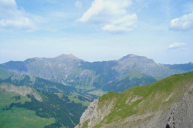 Albristhorn (2762m) und Gsür (2708m)