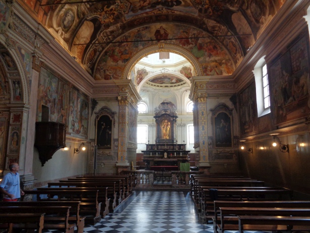 Innenansicht Kirche / Chiesa di San Rocco