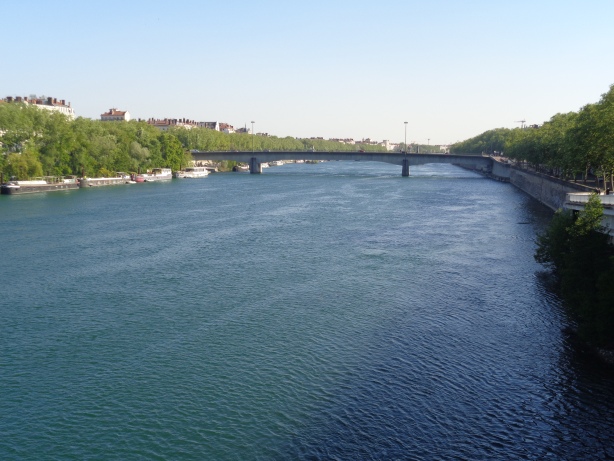 The Rhone river