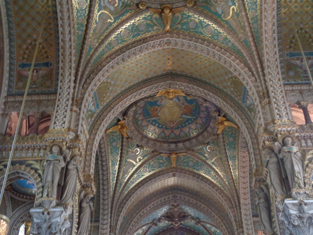 Inside of Basilica / Basilique Notre Dame de Fourvière
