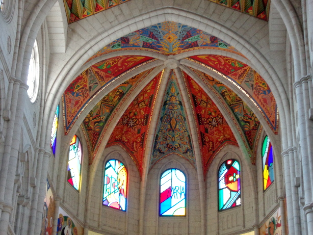 Interior view of Catedral de la Almudena