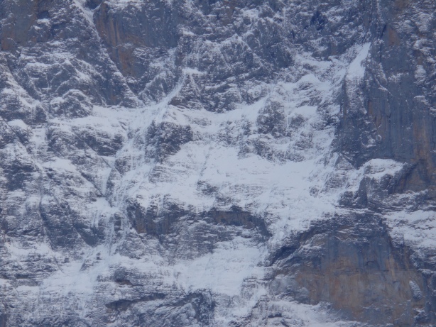 Part of Eiger northface