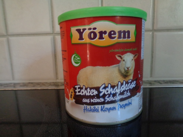 150 grams of Feta-cheese or other sheep-chese