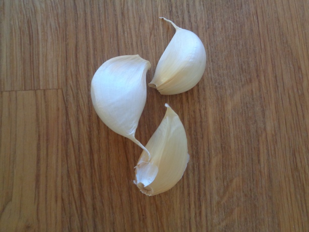 3 garlic cloves