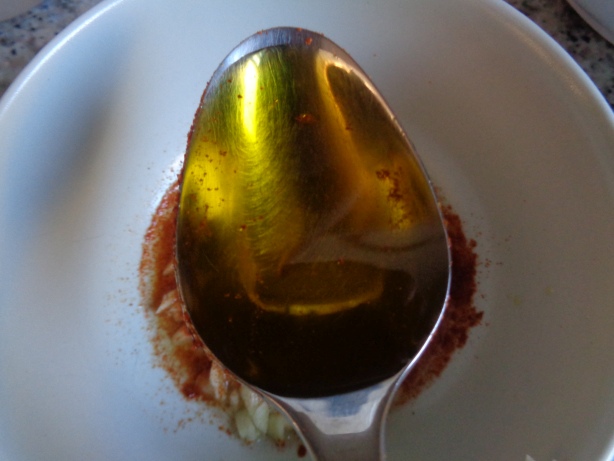 3 Esslöffel Olivenöl