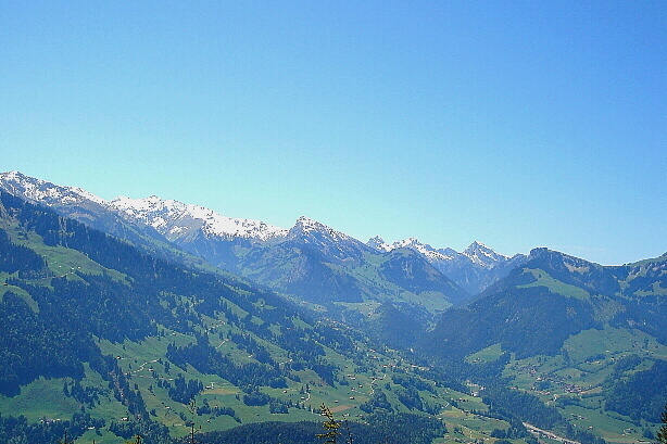 Wiriehorn (2304m), Diemtigtaler Rothorn (2410m), Spillgerte (2476m), Seehore (2281m)