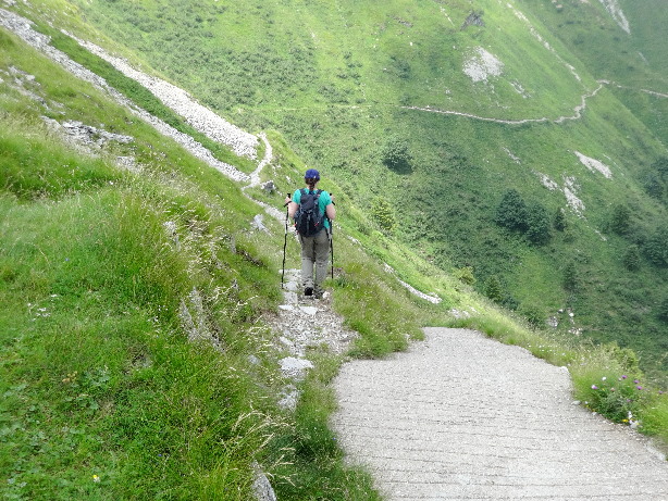 Weg to Alpe d'Orimento