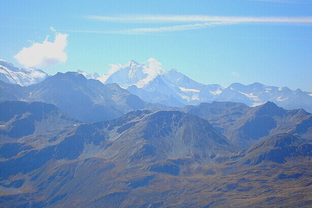 Weisshorn (4506m) im Hintergrund