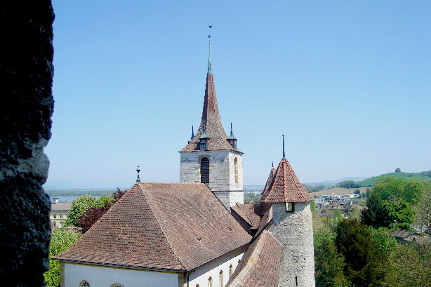 German Church an town wall
