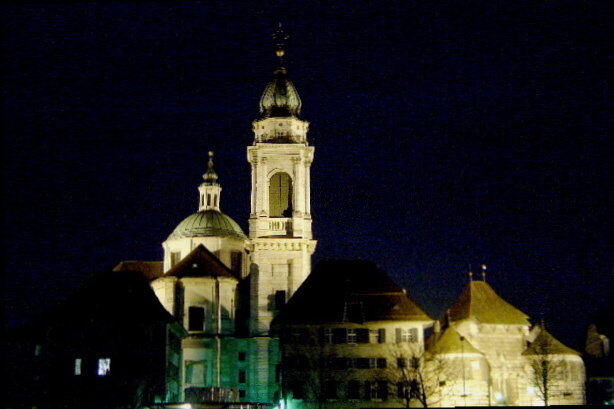 St. Ursen cathedral and Baseltor - Solothurn