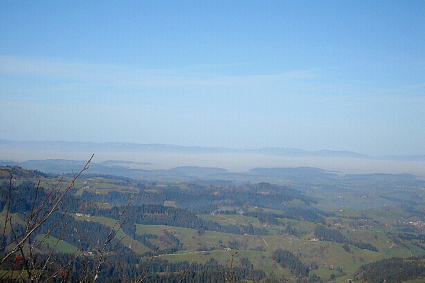 Look down to the Swiss Midlands