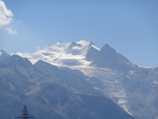 Lenzspitze (4294m), Nadelhorn (4327m), Ulrichshorn (3925m)