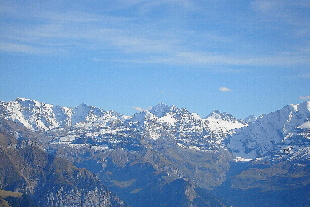 Lauterbrunnen Breithorn (3780m), Gspaltenhorn (3436m), Tschingelhorn (3576m)