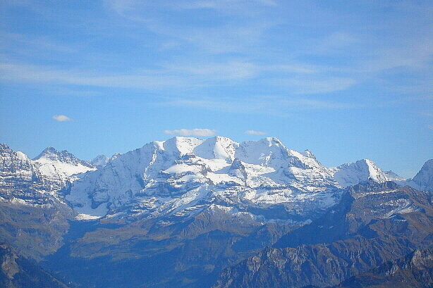 Tschingelhorn (3576m), Blümlisalp (3660m), Fründenhorn (3369m)