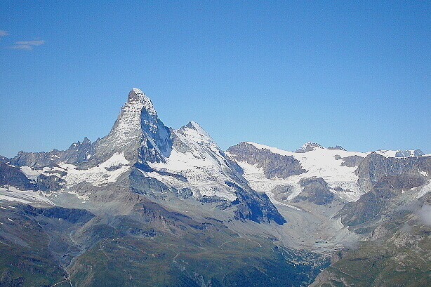 Furgggrat, Matterhorn, Dent d'Hérens, Tête de Valpelline, Tour de Boussine