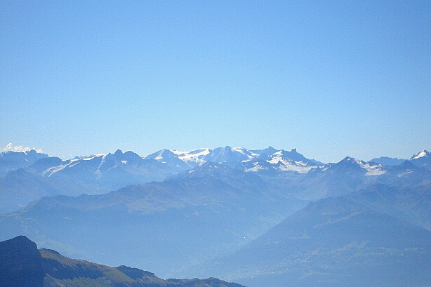 Pigne d'Arolla, Mont Blanc de Cheilon, La Ruinette, La Sâle, Rosablanche