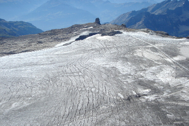 Quille du Diable, Tsanfleuron glacier
