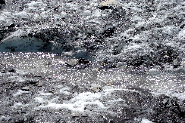 Small glacier creek