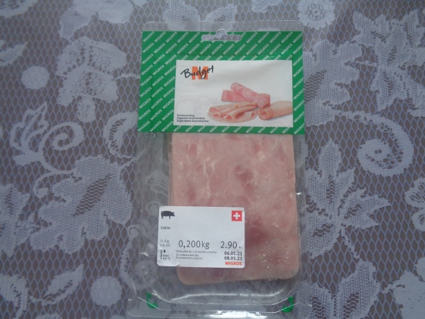 200 grams of ham