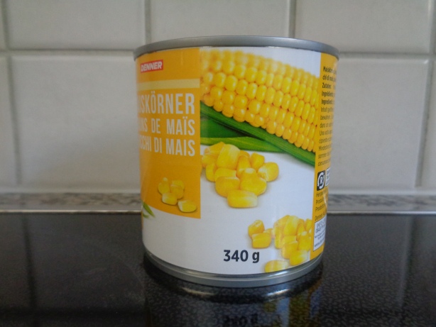 350 grams of corn