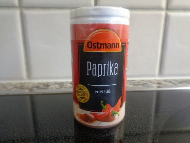 1 level spoonful of paprika