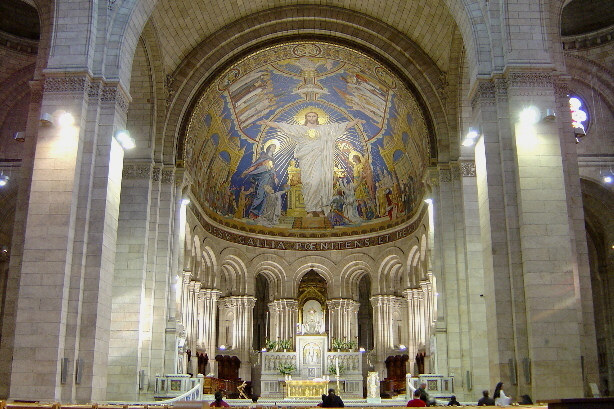 In the Sacré-Coeur