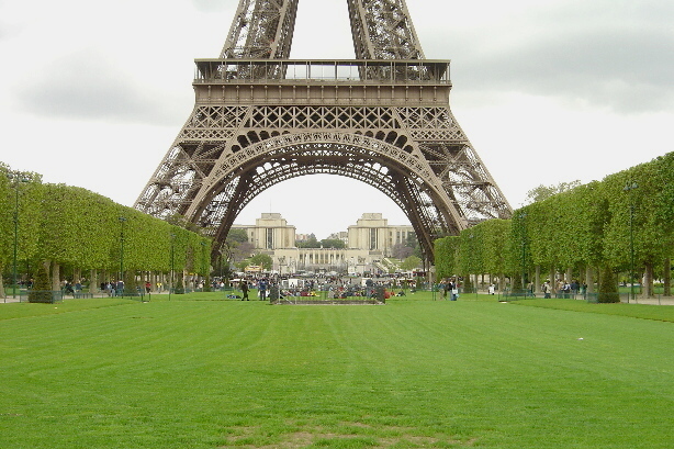 Palais de Chaillot und Eiffelturm
