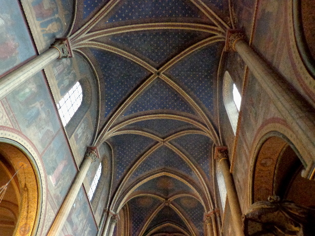 Interior view of Saint-Germain-des-Prés
