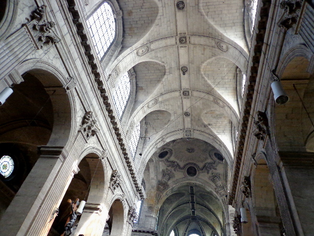 Interior view of Saint-Sulpice